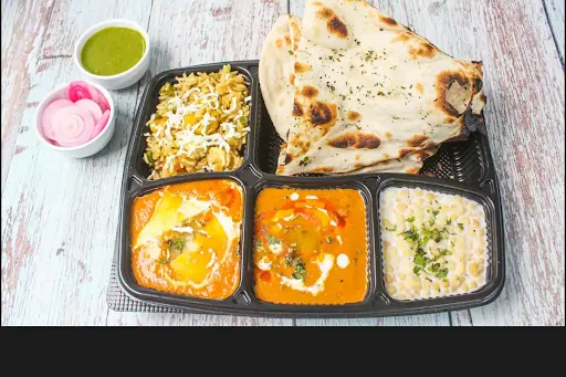 Garlic Naan Thali Spl