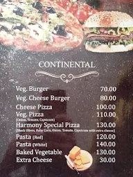 Jain's Harmony Multi Cuisine Family Restaurant menu 8