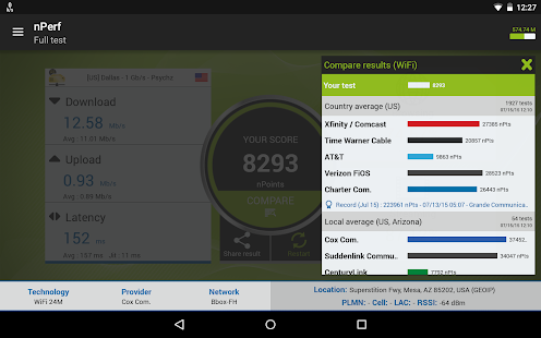 Speed Test & QoS 3G 4G WiFi