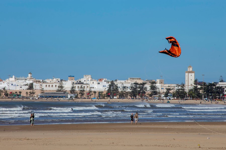 Essaouira, Maroko, kitesurfing