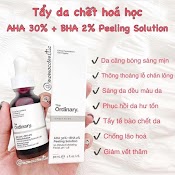 [Có Bill] Tinh Chất Tẩy Da Chết Hoá Học The Ordinary Aha 30% + Bha 2% Peeling Solution