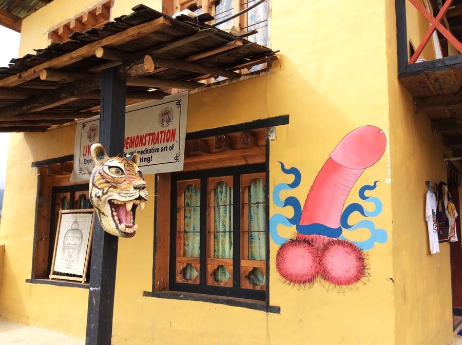 Chimi Lhakhang, o templo dedicado ao pênis