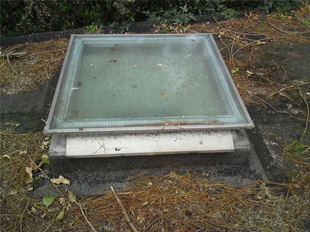 remove and replace, old flat roof window
