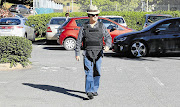 INCOGNITO: Businessman Johann Roodt in his bulletproof vest