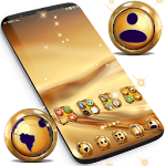 Cover Image of Descargar Tema del lanzador dorado 1.296.1.64 APK