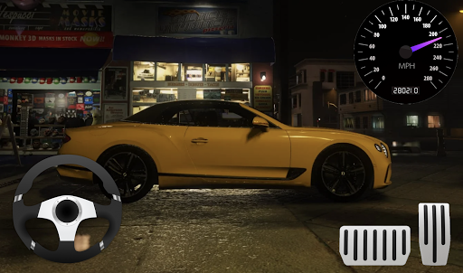 Parking Bentley Continental City Race