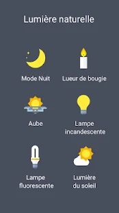  Filtre de Lumière Bleue - Mode Nuit – Vignette de la capture d'écran  