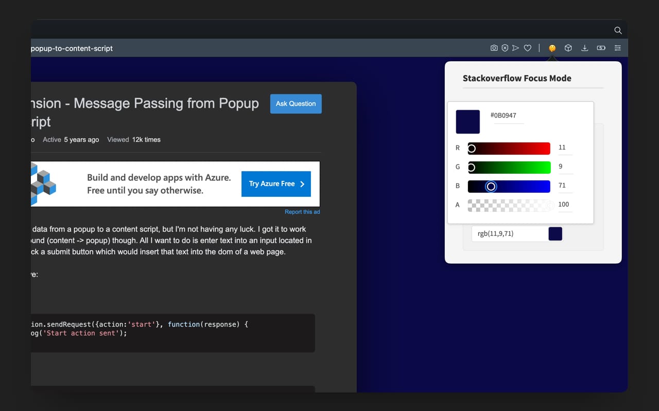 StackOverflow focus Preview image 3