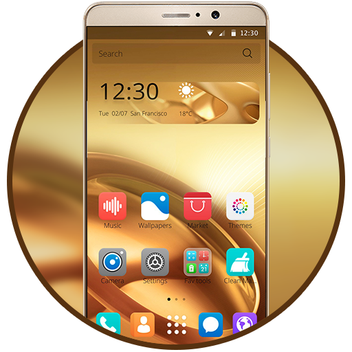 Игры андроид хуавей. Huawei Mate 7 Golden Theme icons.