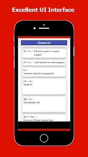 Computer Software Shortcut Keys