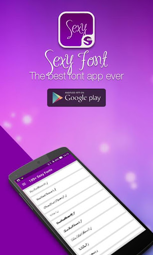 100+ Sexy Font Root