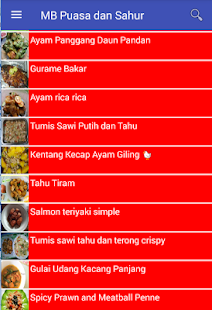 Menu Buka Puasa dan Sahur - náhled