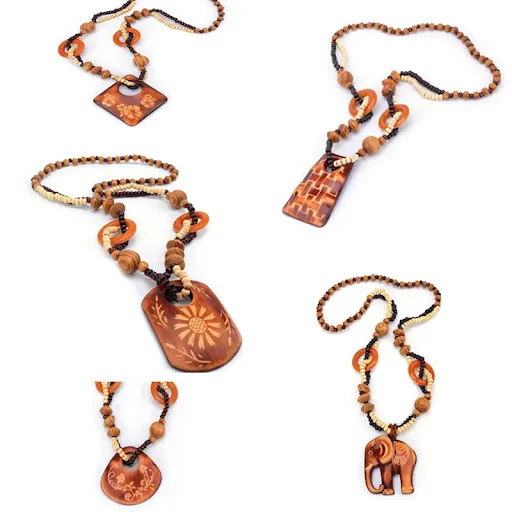 Title 2, Printed wooden sweater chain