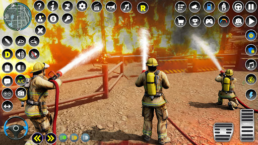 Screenshot Firefighter :Fire Brigade Game