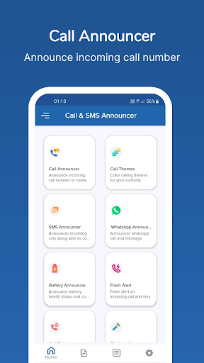 Screenshot Caller Name Announcer App