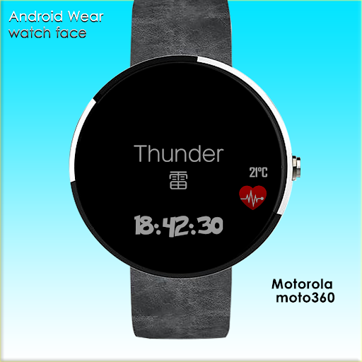 免費下載個人化APP|Thunder Watch Face app開箱文|APP開箱王