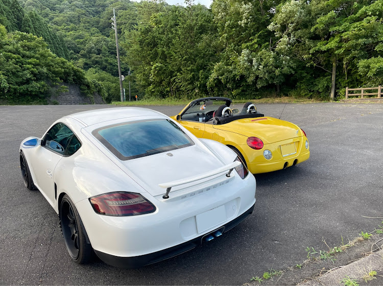 987ケイマンSのコペン・鳥取・中山展望台・MT女子・夕方ドライブに関するカスタム事例の投稿画像3枚目