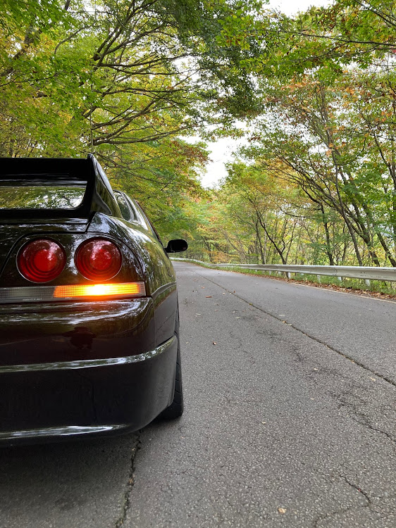 スカイラインのスカイライン・R33・二度上峠・ドライブ・紅葉に関するカスタム事例の投稿画像3枚目