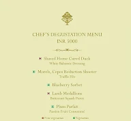 The Grill Room - The Taj Mahal Hotel menu 6