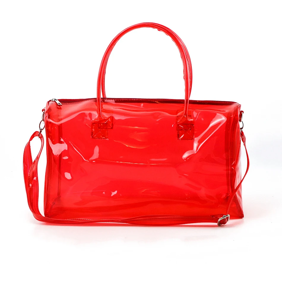 Sac de Sport Transparent en Gelée pour l'Extérieur Idéal pour le Sport et les Activités en Plein Air Imperméable et Résistant aux Intempéries.