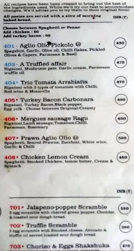 The Turkey Project menu 5