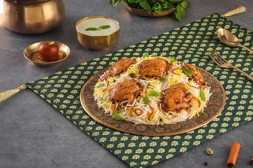 Spicy Lazeez Bhuna Murgh Biryani (Dum Chicken Biryani)