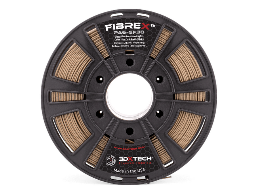 3DXTech FibreX PA6+GF30 1.75mm Tactical Tan