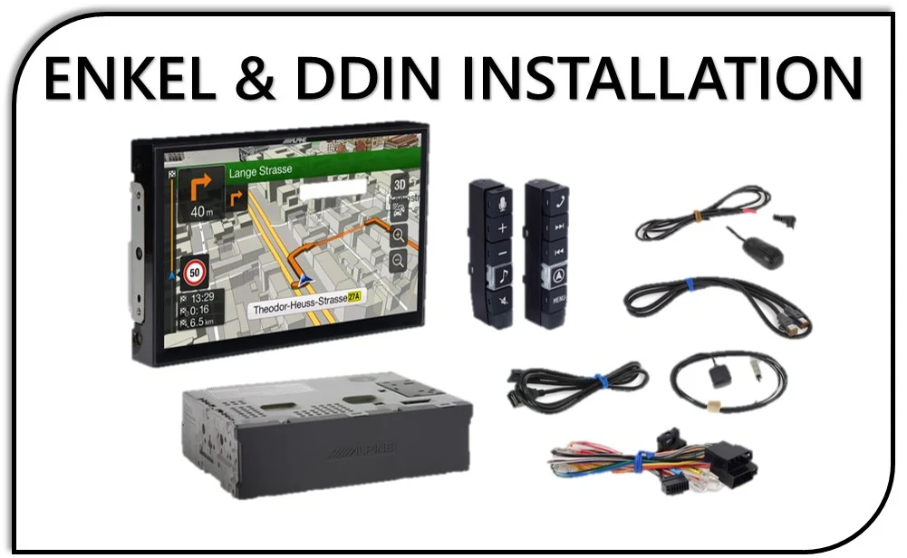 Alfa Romeo Giulietta 2010-2014 ENKEL & DDIN installation