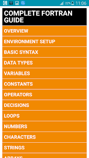 Learn Fortran Complete Guide (OFFLINE) - náhled