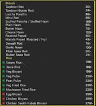 New Zayka Chicken menu 1