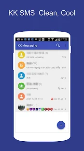   KK SMS (Marshmallow style SMS)- screenshot thumbnail   