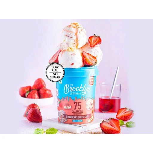 Strawberry Cheesecake Ice Cream - 450 ML