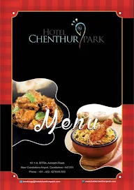 Sky Lounge - Chenthur Park menu 1