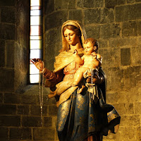 La Madonna del rosario. di 