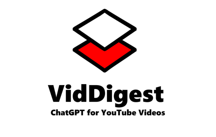 VidDigest - ChatGPT for Youtube Videos small promo image