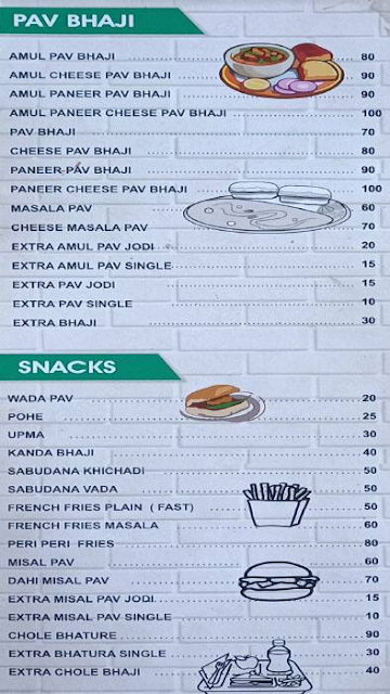 Durgas Kitchen menu 