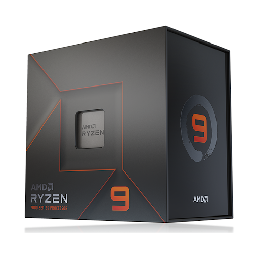 CPU AMD Ryzen 9 7900X (12C/24T, 4.7GHz up to 5.6GHz, 76MB, 170W, socket AM5, Radeon Graphics 2CU - RDNA 2.0)