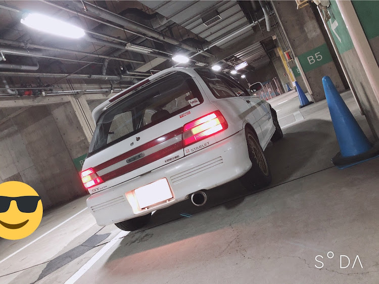 スターレットのyu11さんが投稿したカスタム事例の投稿画像1枚目
