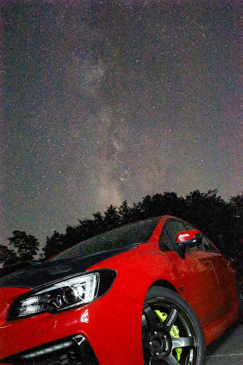 WRX STIの星空と愛車・星空コラボに関するカスタム事例の投稿画像8枚目