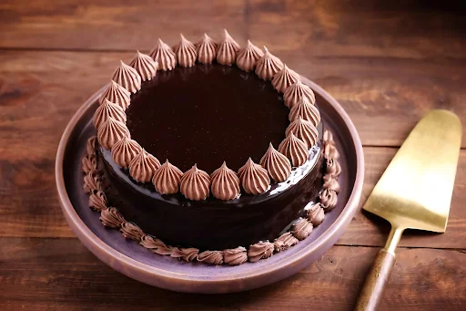 Bake Cuisine's - Chocolate Truffle Cake [Eggless]