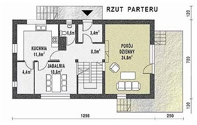 WB-3340 - Rzut parteru