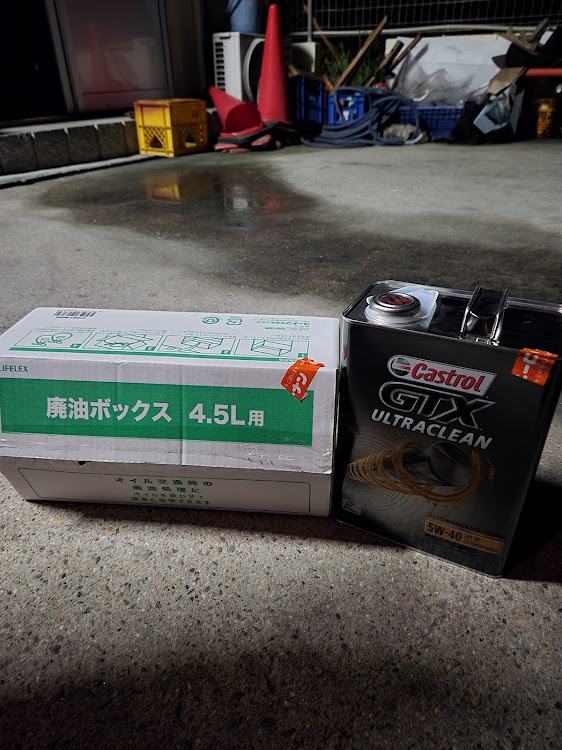 サンバーディアスワゴンのTeam shinsai・すばゑ・オイル交換・5w-40に関するカスタム事例の投稿画像2枚目