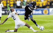 Wits' Sifiso Myeni, right, gets the ball away from Jimmy Tau of Chiefs during their match last year. Pirates look set to sign the exciting young winger from the Clever Boys Picture: LEFTY SHIVAMBU/GALLO IMAGES