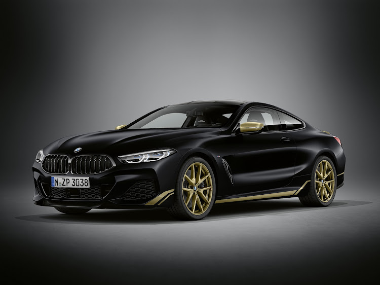 The 2020 BMW 8 Series Golden Thunder Edition.