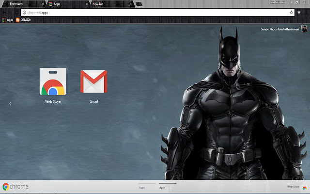 Batman SuperHero chrome extension