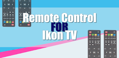 Remote Control for Ikon TV Screenshot