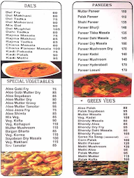 Agarwal Parathas And Snacks menu 1