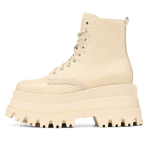 Title 7, Womens Fashion Lace-up Martin Knight Ankle Boo...