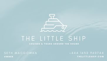 The Little Ship - Business Card template