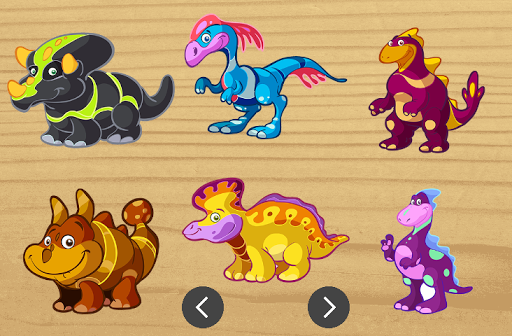 Dinosaur Puzzle Games For Kids